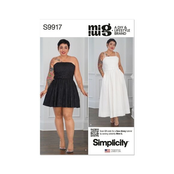 Simplicity Sewing Pattern S9917 Dress Belt Misses 8-16 MIMI G - Picture 1 of 3